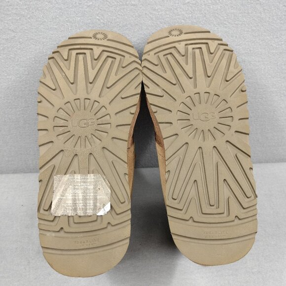 Ugg Neumel 3236 Men's Chukka Boots Size 9 Chestnut Suede Lace Up Shearling Lined - Picture 8 of 8